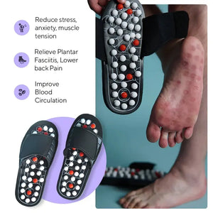 Magnetic Acupressure Yoga Therapy Paduka (Slippers)⭐⭐⭐⭐⭐4.8/5 Customer Rating