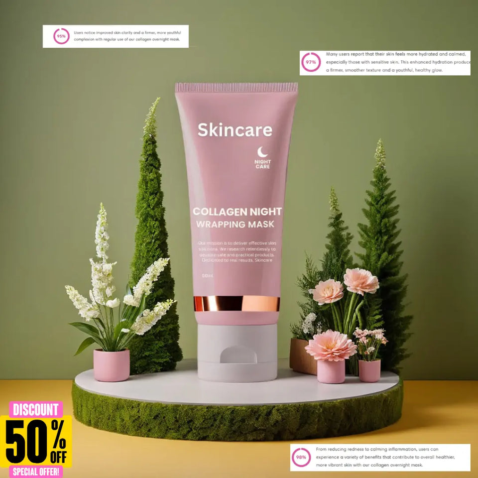 Korean Collagen Night Wrapping Peel Off Mask