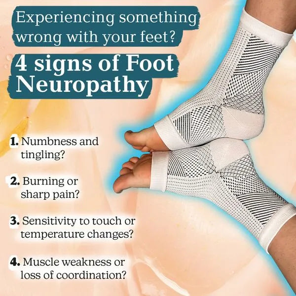 Neuropathy Compression Socks for Foot Pain,Swelling Relief.⭐️⭐️⭐️⭐️⭐️4.8/5 (7,600+ REVIEWS)