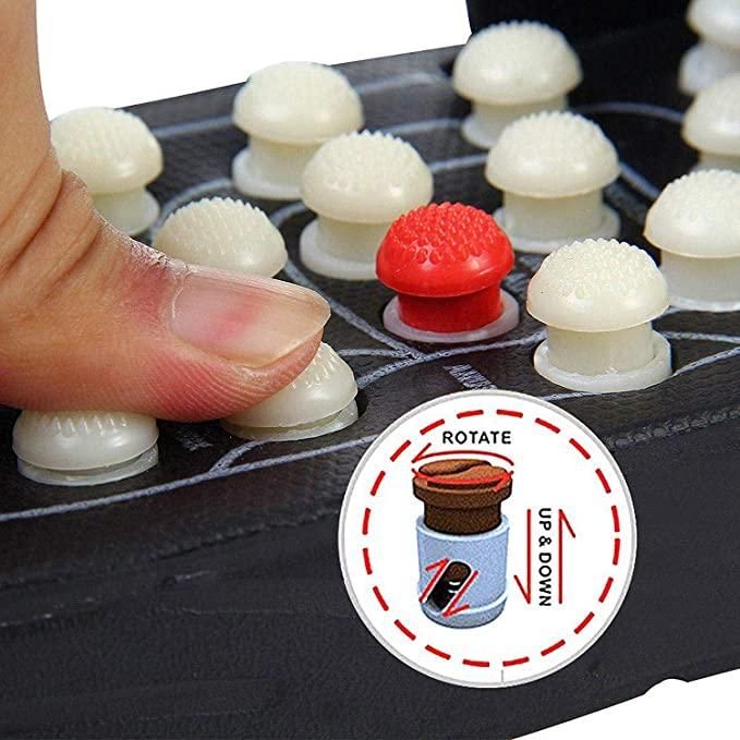 Magnetic Acupressure Yoga Therapy Paduka (Slippers)⭐⭐⭐⭐⭐4.8/5 Customer Rating.