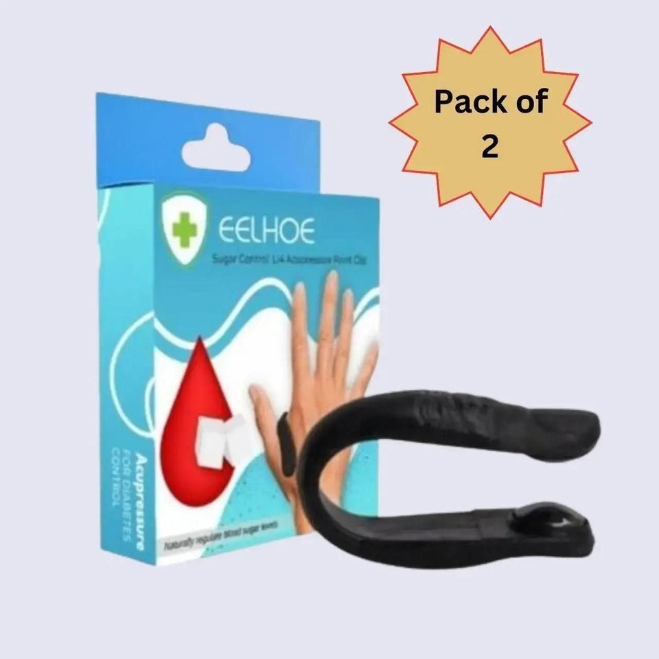 Sugar Control LI4 Acupressure Point Clip ⭐️⭐️⭐️⭐️⭐️4.8/5 (12,600+ REVIEWS)