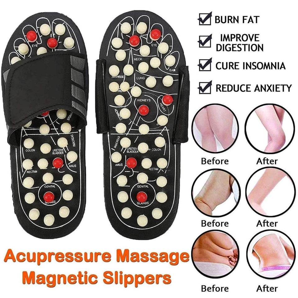 Magnetic Acupressure Yoga Therapy Paduka (Slippers)⭐⭐⭐⭐⭐4.8/5 Customer Rating